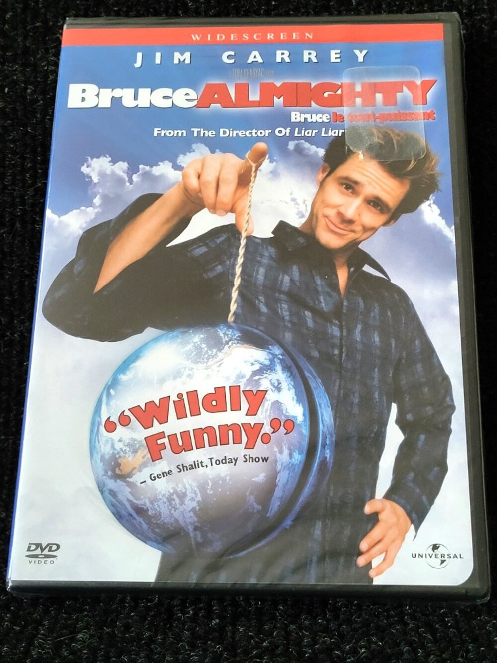 ⚡3/$20⚡*NEW* BRUCE ALMIGHTY DVD Jim Carrey Jennifer Aniston